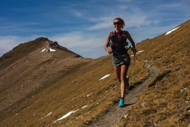 Lenka Vacvalová v minulosti přeběhla evropský GR 11  (na snímku),  v aktuální Casablance vypráví o americkém Colorado Trailu | foto: Jan Poláček,   (janpolacek.com)