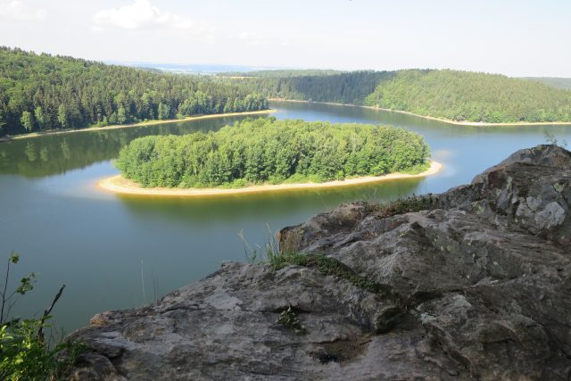 Sečská přehrada je pomyslným srdcem Geoparku Železné hory  | foto: Tereza Brázdová,  Český rozhlas