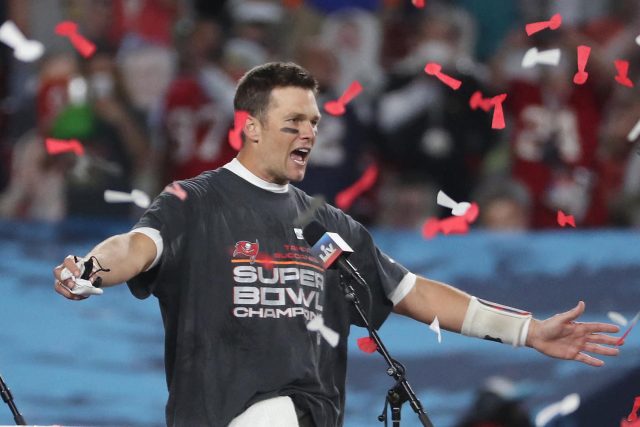 Tom Brady vyhrál po sedmé Super Bowl | foto: Profimedia