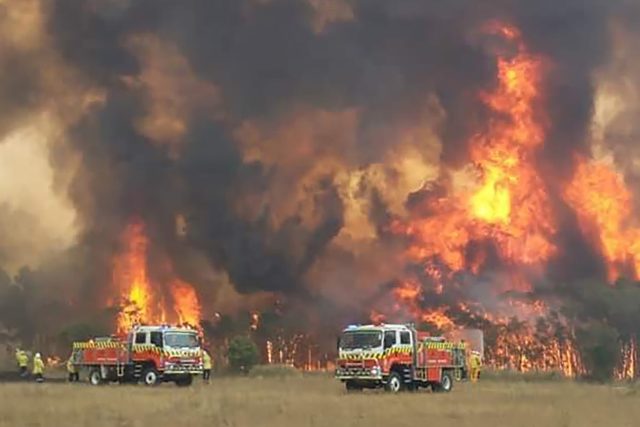 Požáry v Austrálii | foto: ČTK/AP/Uncredited